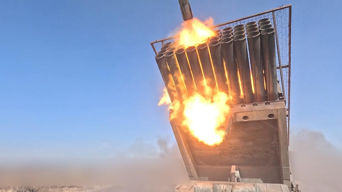  Расчет БМ-21 «Град» группировки войск «Север» уничтожил площадки запуска БПЛА противника в Харьковской области