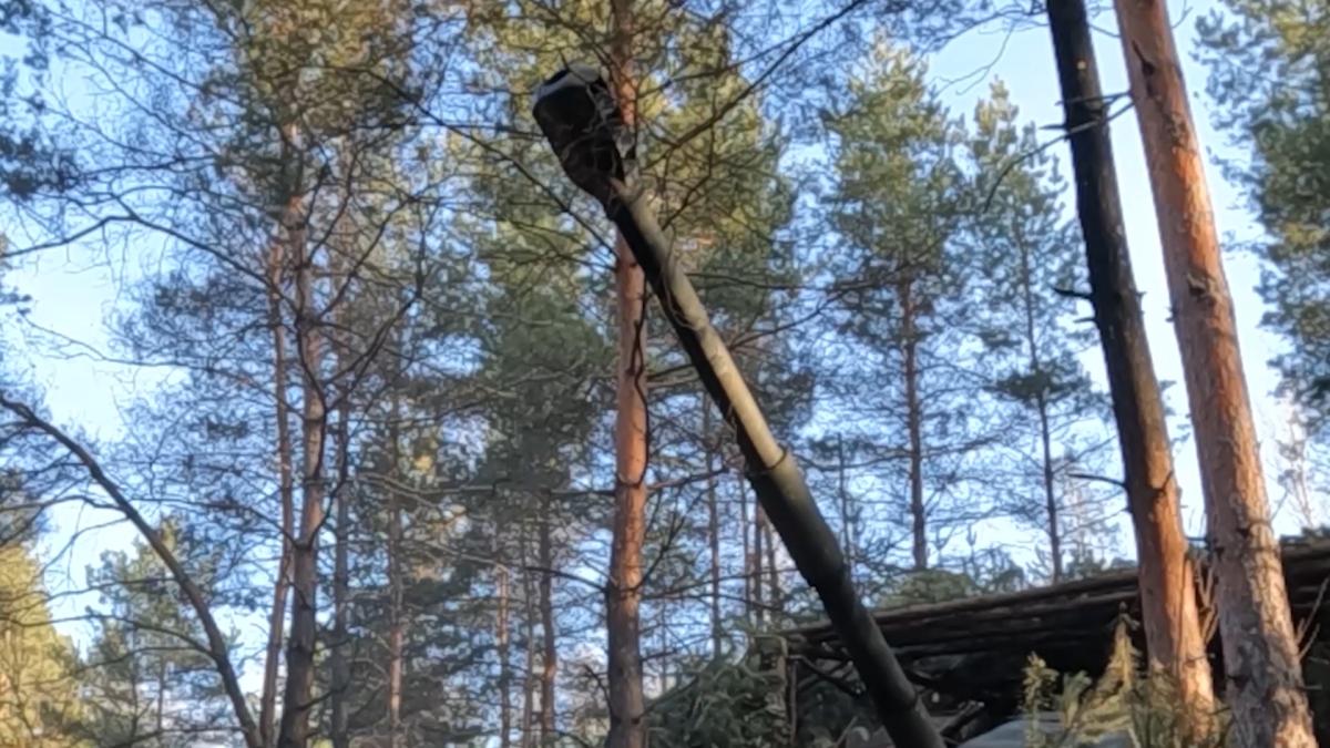 Расчеты самоходных гаубиц «Мста-С» группировки войск «Север» уничтожили пункты управления БПЛА и живую силу противника