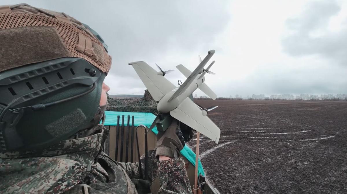 Расчет мобильной огневой группы группировки войск «Север» уничтожил несколько различных БПЛА боевиков ВСУ в Сумской области