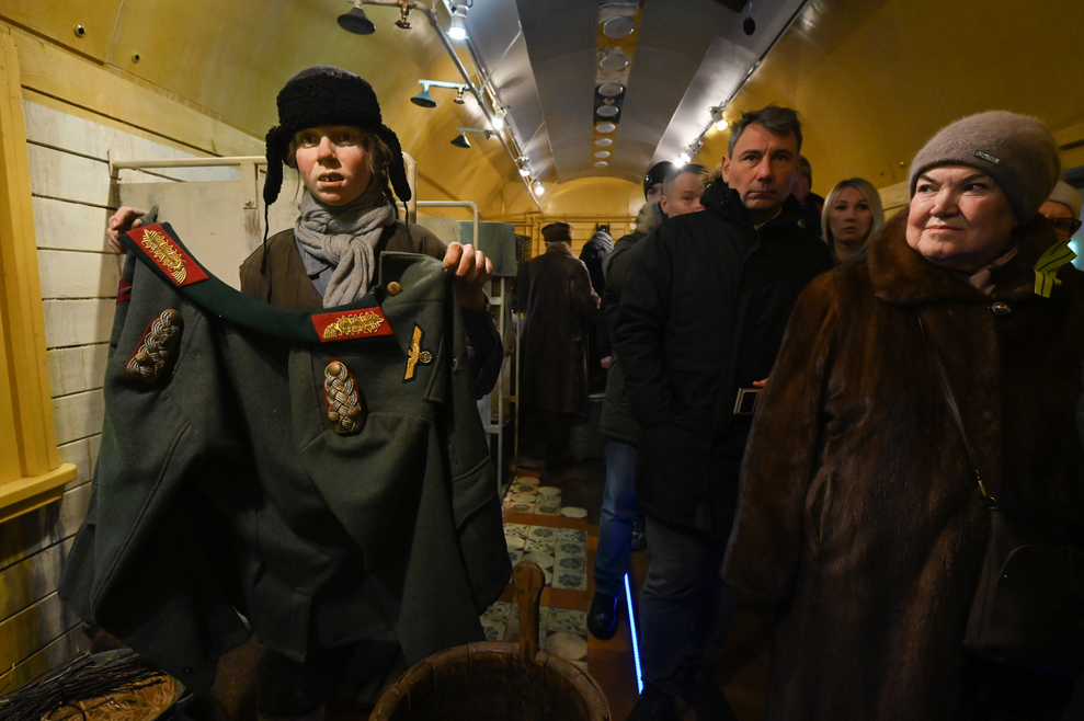 Ленобласть принимает «Поезд Победы»