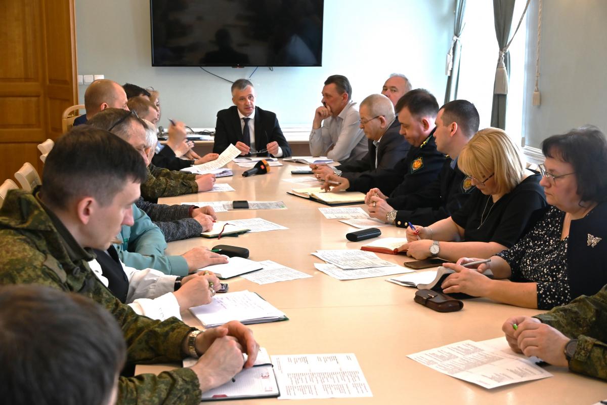 В Выборгском районе подготовка к 9 Мая продолжается